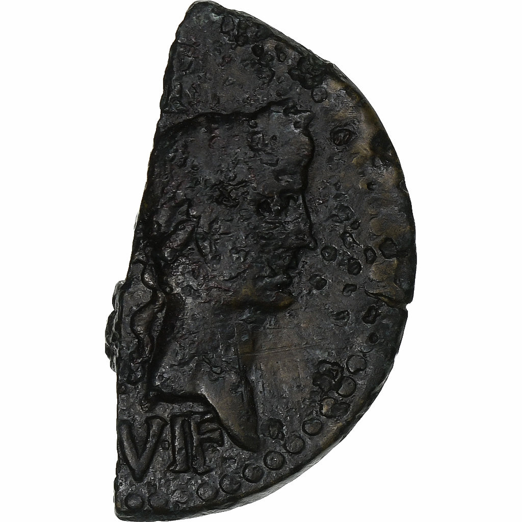 Augusto y Agripa, 
  
  1/2 Dupondio, 
  
  9-3 a.C.