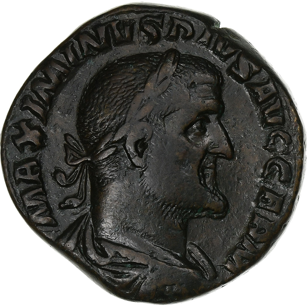 Maximino I de Tracia, 
  
  sestercio, 
  
  236-238