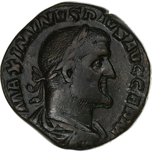 Maximino I de Tracia, 
  
  sestercio, 
  
  236-238