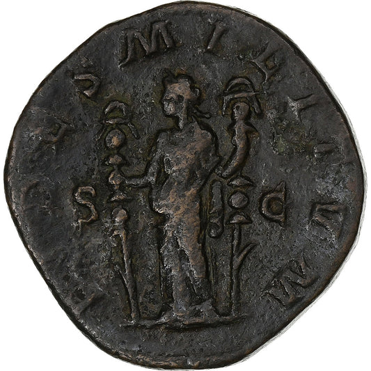 Felipe I, 
  
  sestercio, 
  
  244-249
