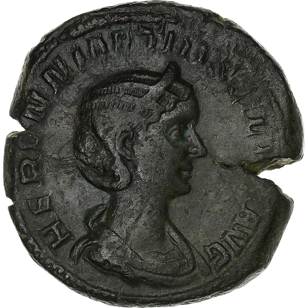 Herennia etruscilla, 
  
  sestercio, 
  
  249-251