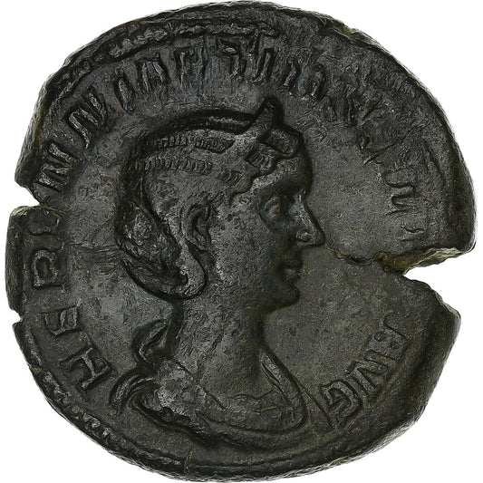 Herennia etruscilla, 
  
  sestercio, 
  
  249-251