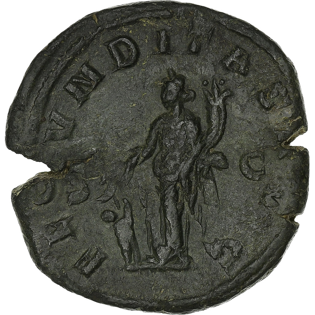 Herennia etruscilla, 
  
  sestercio, 
  
  249-251