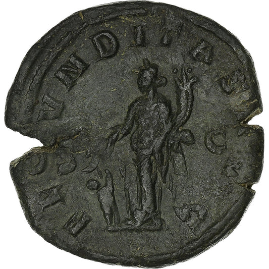 Herennia etruscilla, 
  
  sestercio, 
  
  249-251