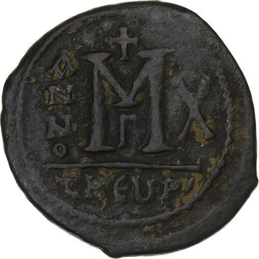 Mauricio Tiberio,
 
 Follis,
 
 591-592
