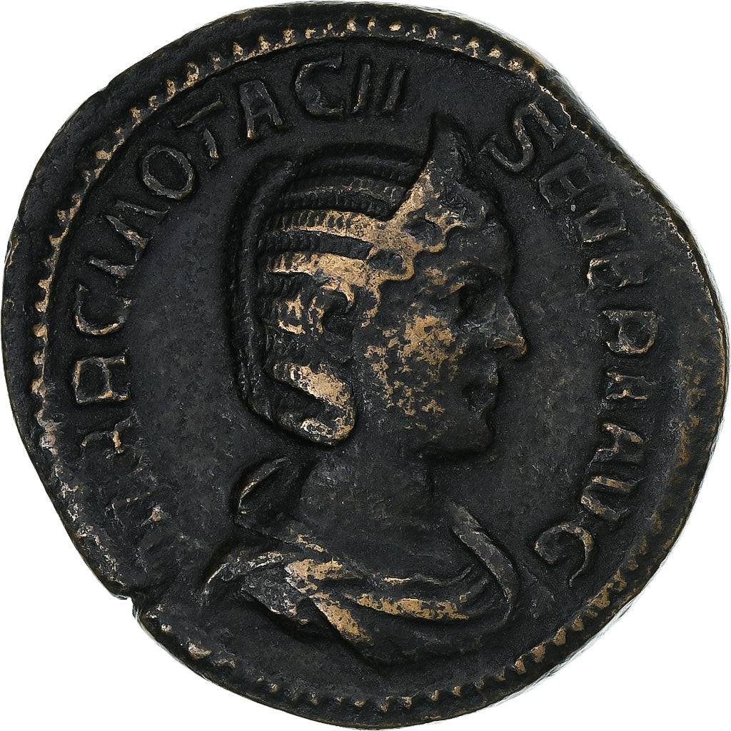 Otacilia Severa, 
  
  sestercio, 
  
  244-249