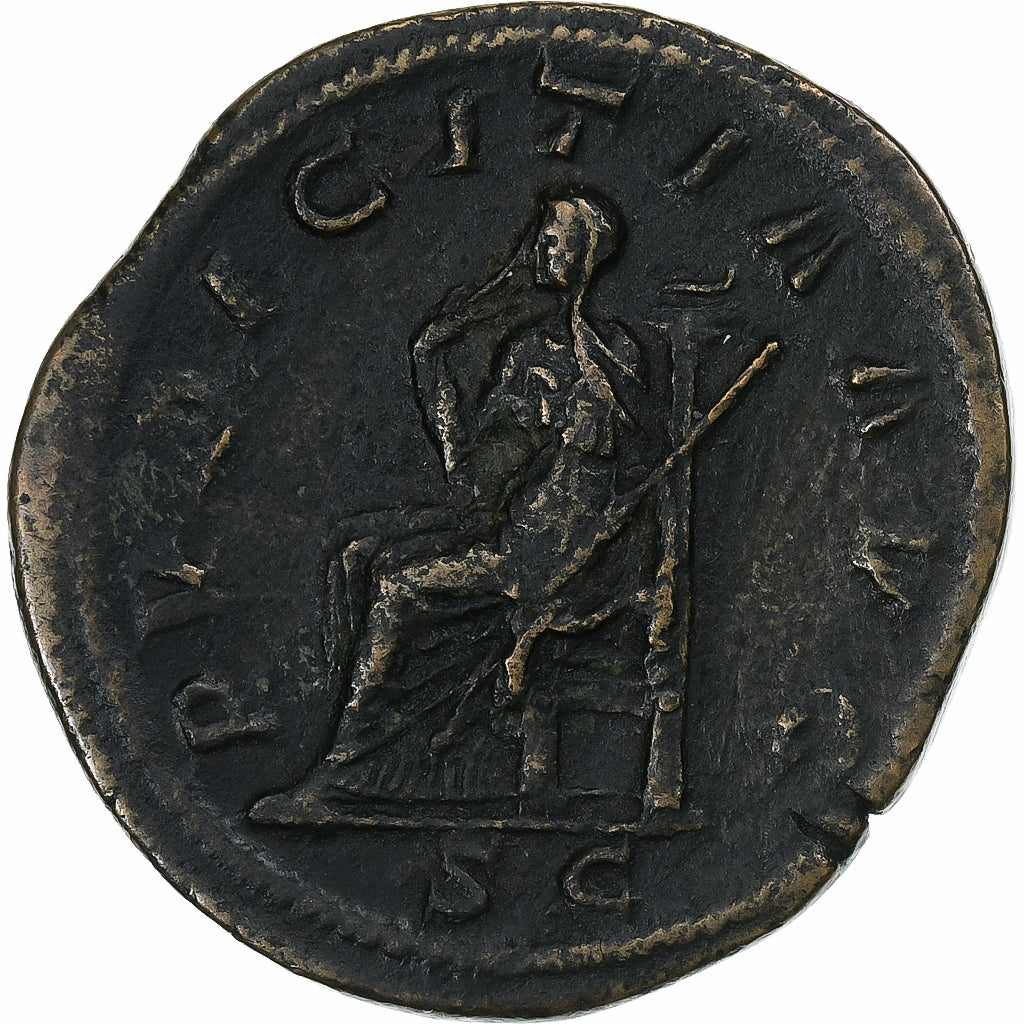 Otacilia Severa, 
  
  sestercio, 
  
  244-249