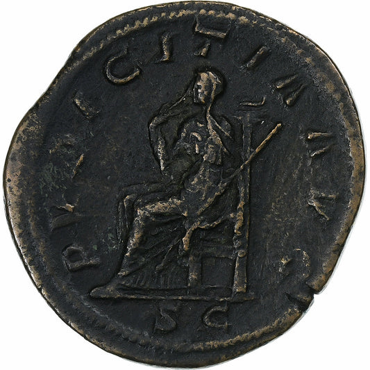 Otacilia Severa, 
  
  sestercio, 
  
  244-249