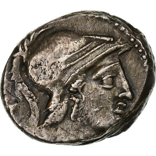 rubría, 
  
  Dinar, 
  
  87 a.C.