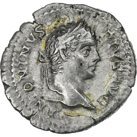 Caracalla, 
  
  Dinar, 
  
  205