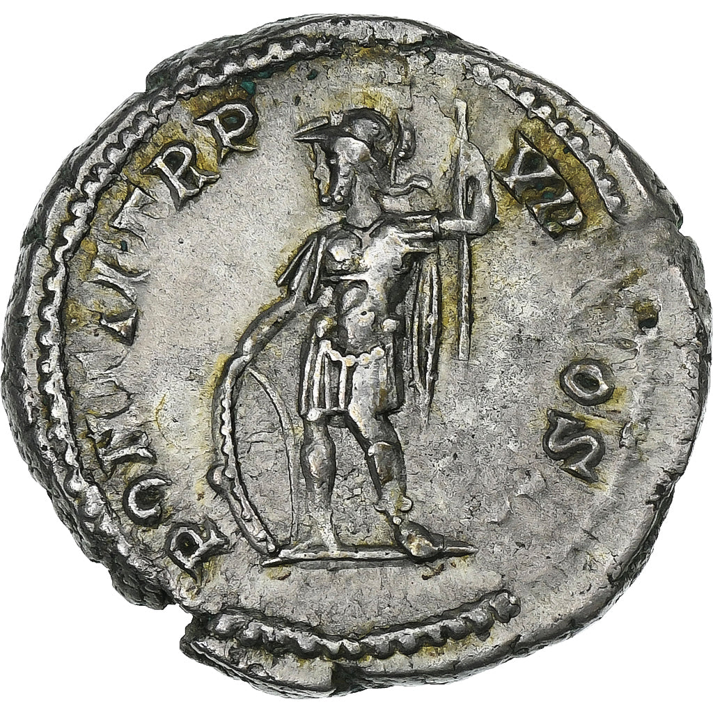 Caracalla, 
  
  Dinar, 
  
  205