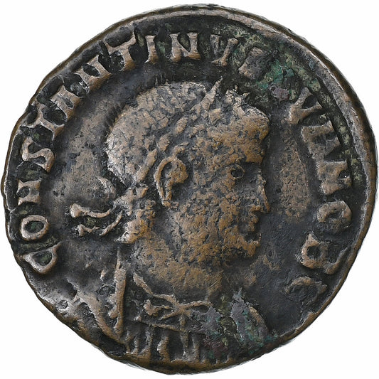 Constantino II, 
  
  Follis, 
  
  330-335