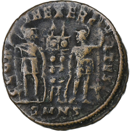Constantino II, 
  
  Follis, 
  
  330-335