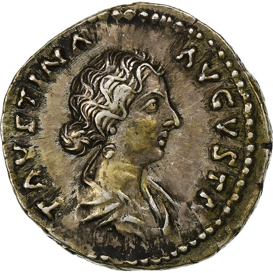 Faustina II,
 
 Dinar,
 
 161-176