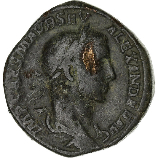 Severo Alejandro,
 
 sestercio,
 
 227