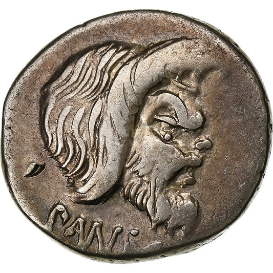 vibia, 
  
  Dinar, 
  
  48 a.C.
