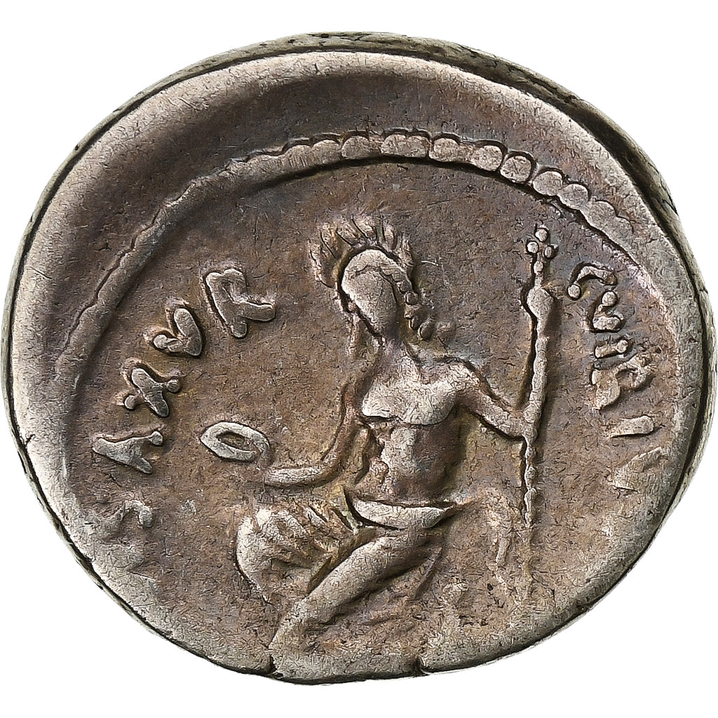 vibia, 
  
  Dinar, 
  
  48 a.C.