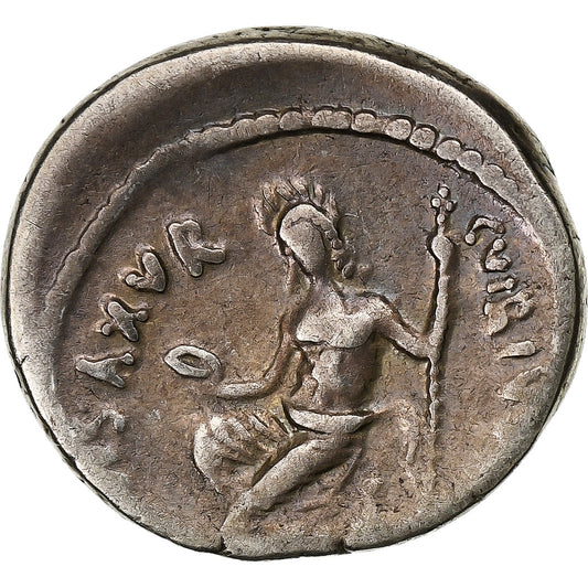 vibia, 
  
  Dinar, 
  
  48 a.C.