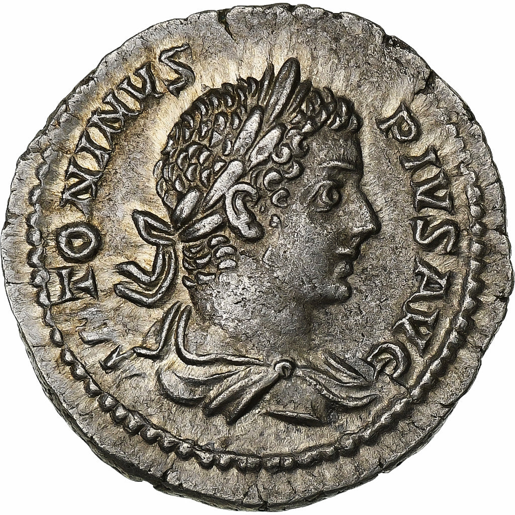 Caracalla, 
  
  Dinar, 
  
  206