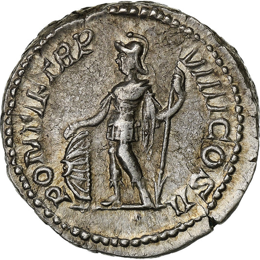Caracalla, 
  
  Dinar, 
  
  206