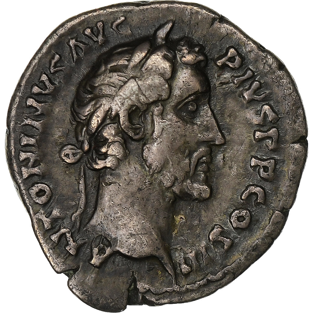 Antonino Pío 
  
  Dinar, 
  
  140-143