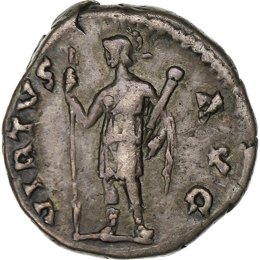 Antonino Pío 
  
  Dinar, 
  
  140-143