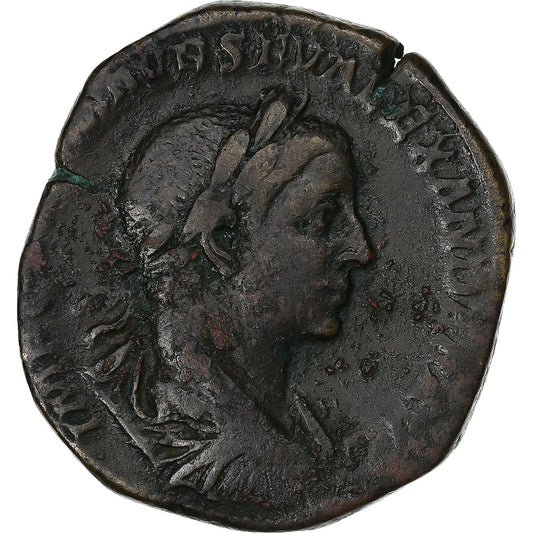 Severo Alejandro,
 
 sestercio,
 
 223