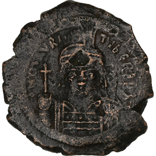 Mauricio Tiberio,
 
 Follis,
 
 588-589