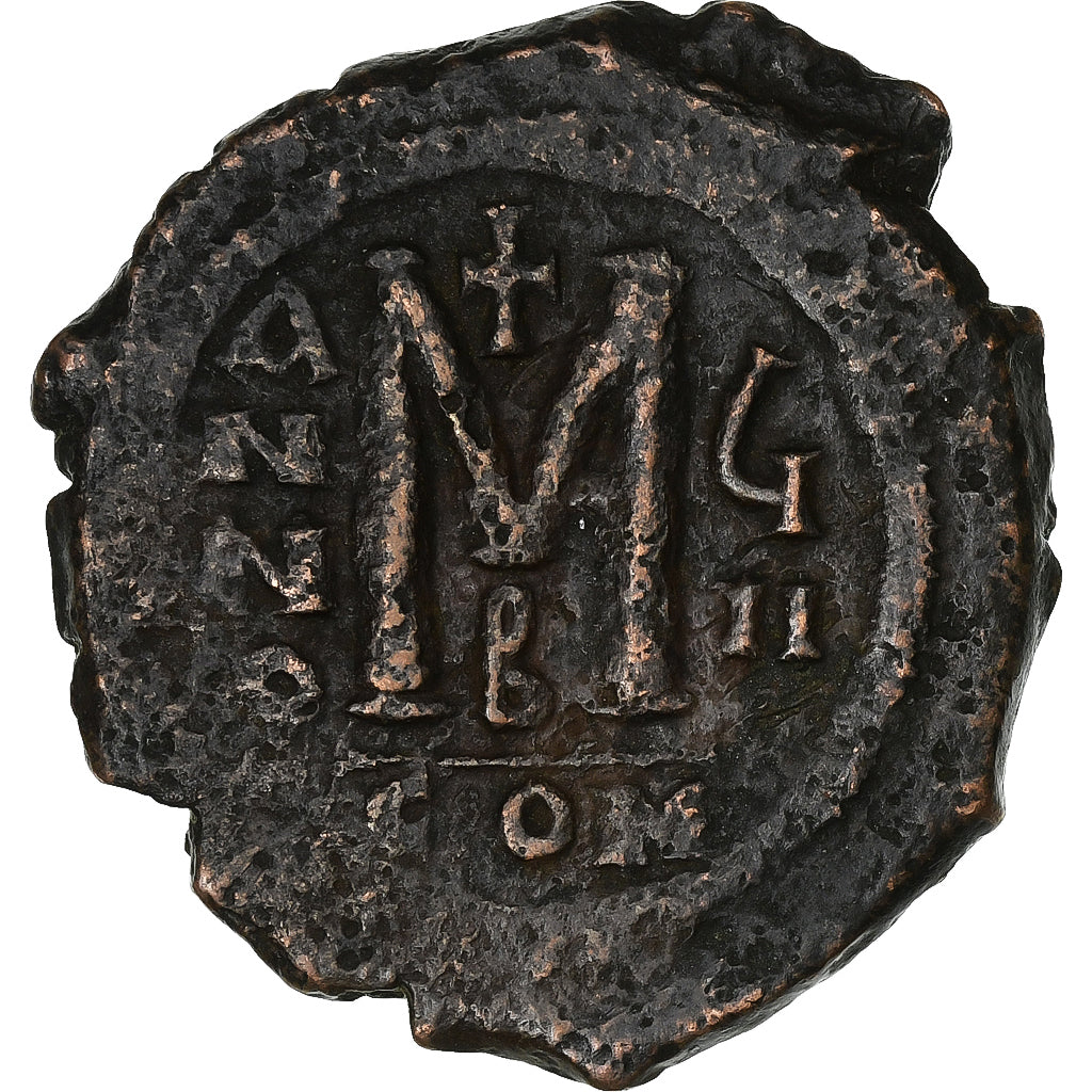 Mauricio Tiberio,
 
 Follis,
 
 588-589