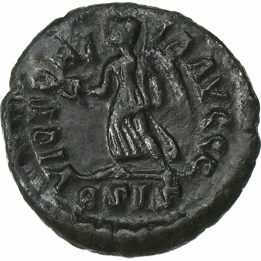 Teodosio I,
 
 Follis,
 
 384-387