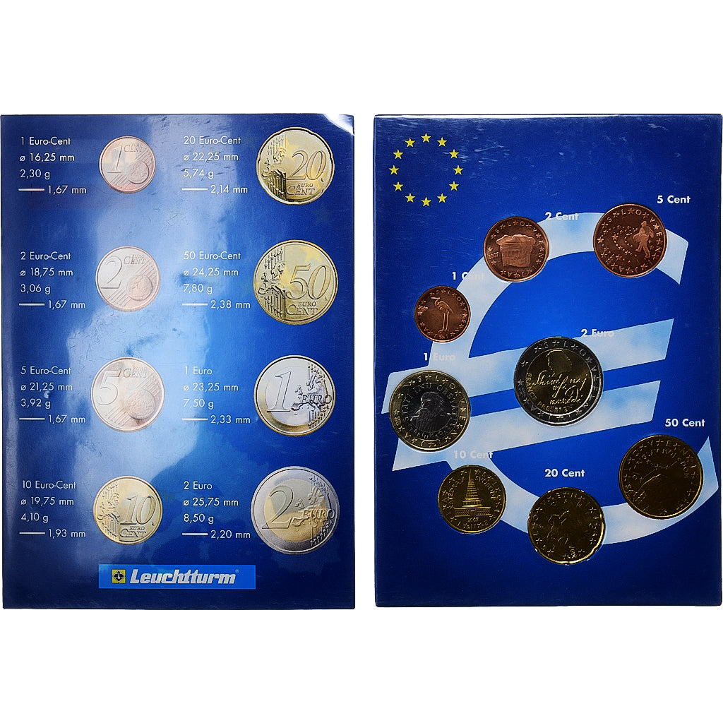 Eslovenia,
 
 Setze 1 ud. - 2 euros,
 
 2002
