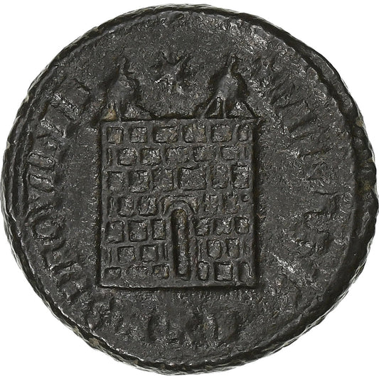 Constantino II, 
  
  Follis, 
  
  324-325