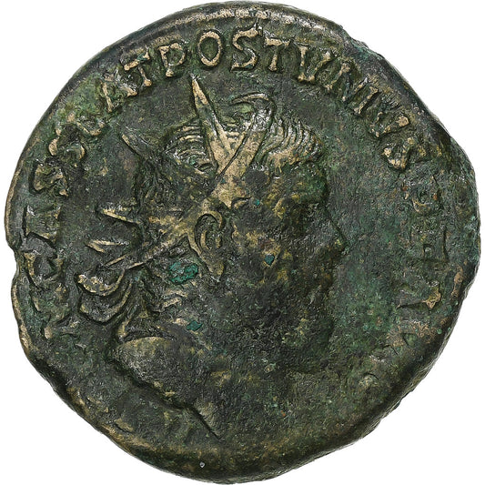 Póstumo,
 
 Doble Sestercio,
 
 260-261
