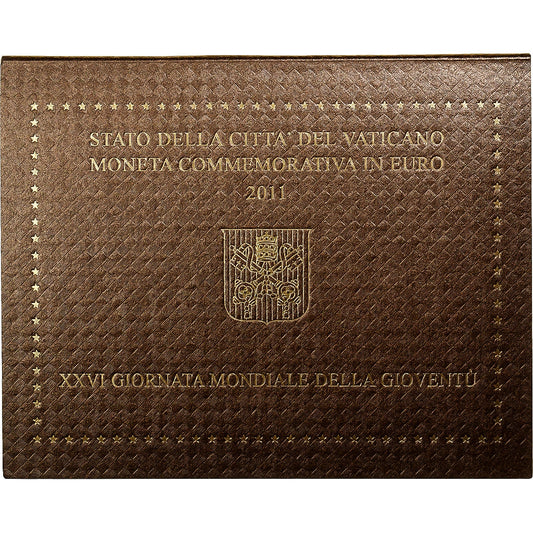 Vaticano, 
  
  2 euros, 
  
  26. Weltjugendtag