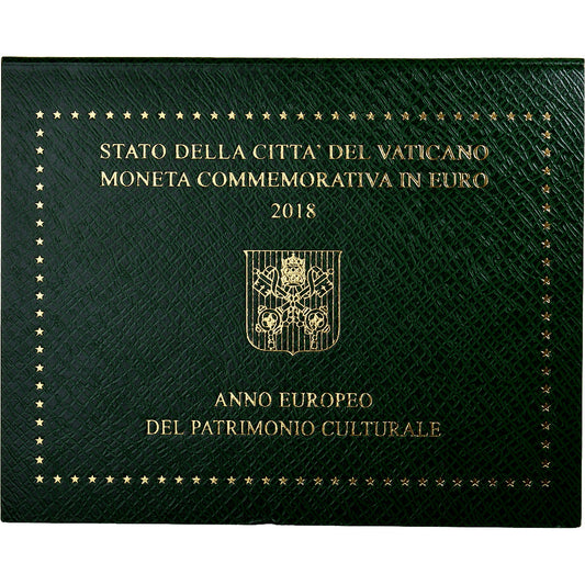 Vaticano, 
  
  2 euros, 
  
  El año europeo de las culturas