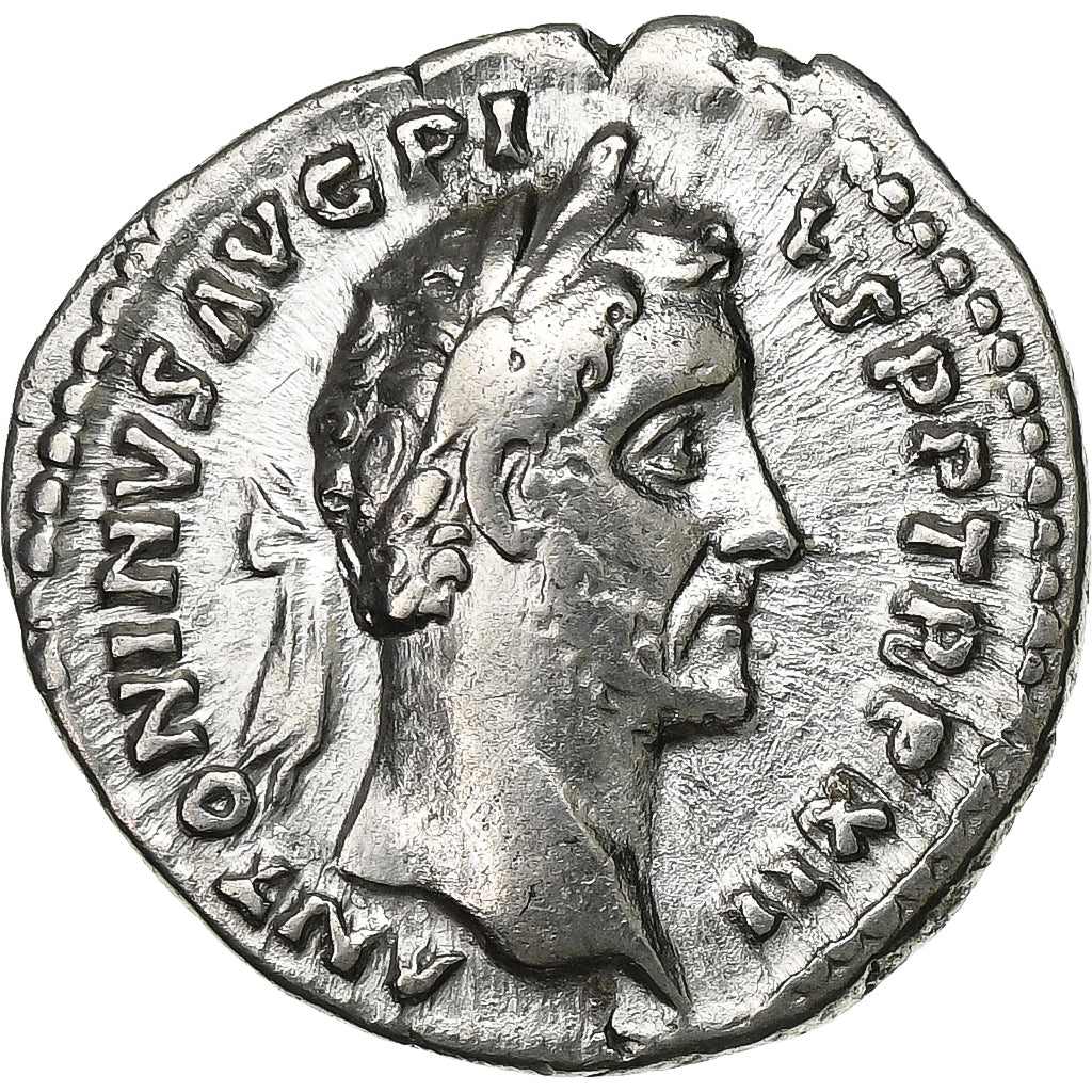 Antonino Pío 
  
  Dinar, 
  
  148-149