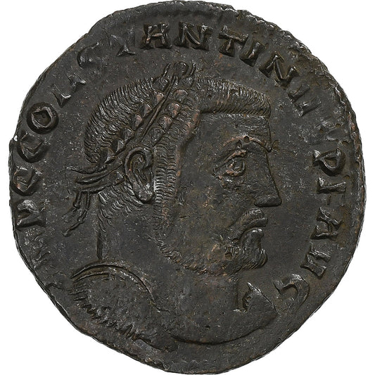 Constantino I, 
  
  Follis, 
  
  312-313