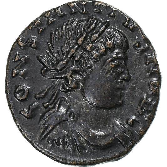Constancio II, 
  
  Follis, 
  
  324-337