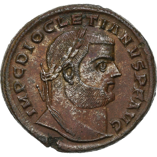 diocleciano, 
  
  Follis, 
  
  301