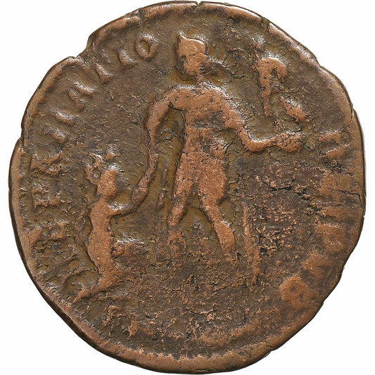 Teodosio I,
 
 Follis,
 
 378-383