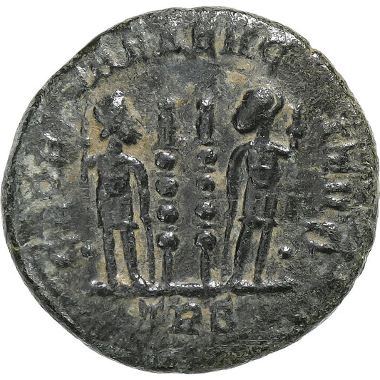 Constancio II, 
  
  Follis, 
  
  330-335