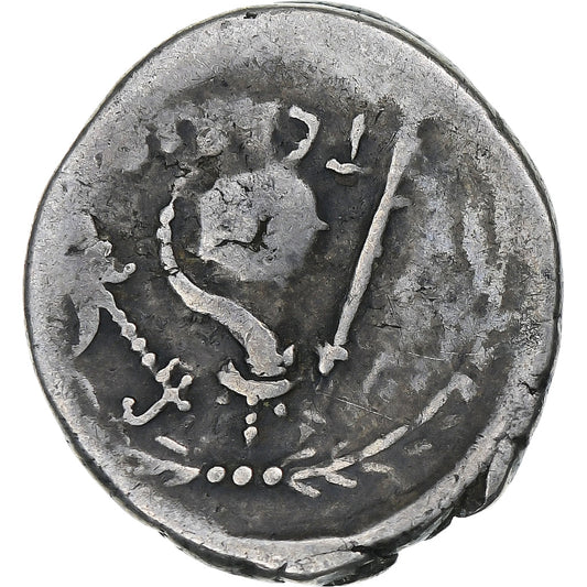 carisa, 
  
  Dinar, 
  
  46 a.C.