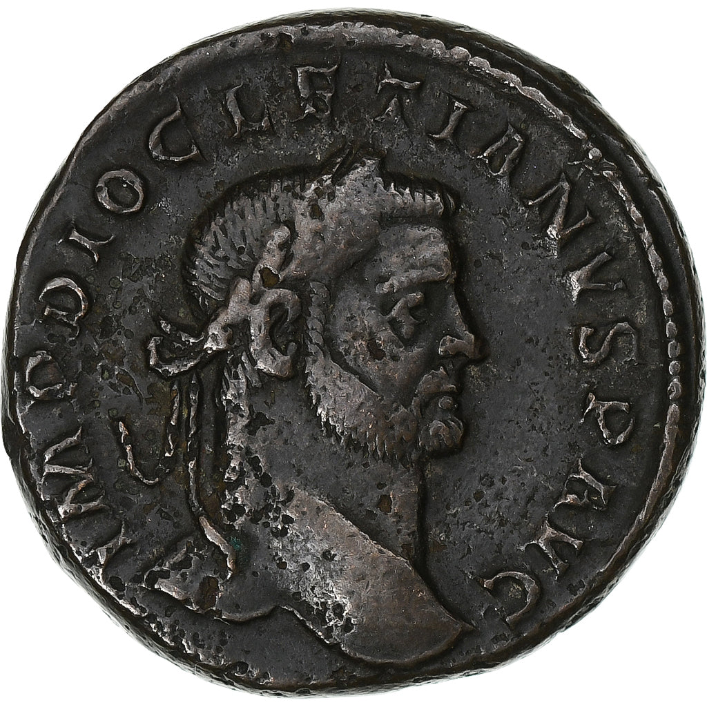 diocleciano, 
  
  Follis, 
  
  296-297