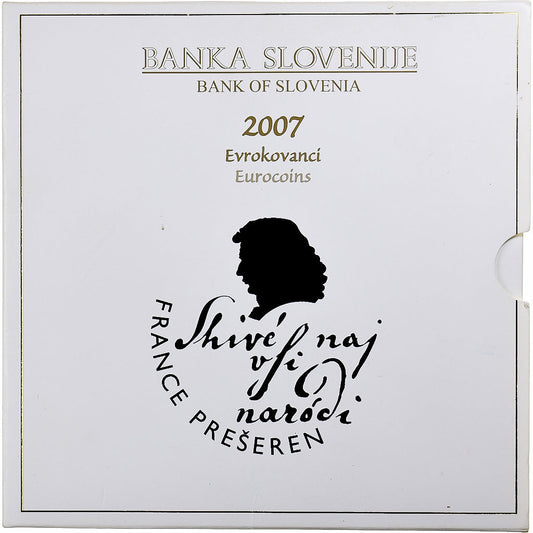 Eslovenia,
 
 1 céntimo por 2 euros,
 
 Frankreich Prešeren