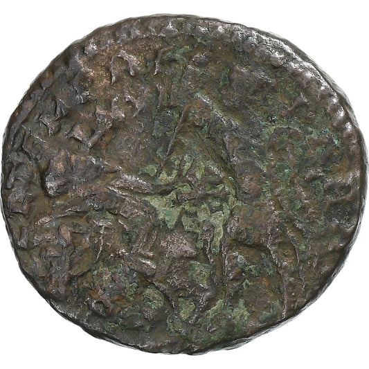 Constancio II,
 
 Follis,
 
 Siglo IV d.C.
