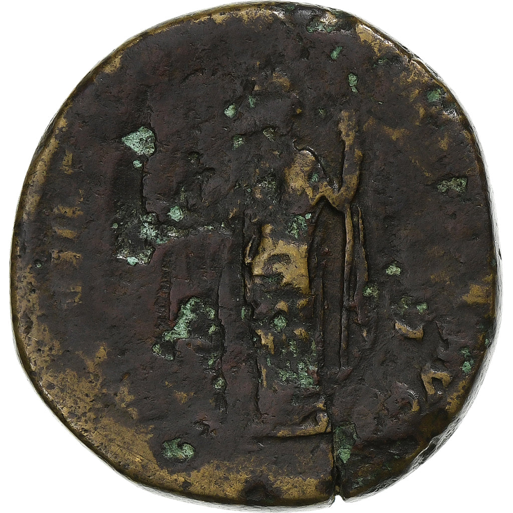 Marco Aurelio,
 
 sestercio,
 
 175-176