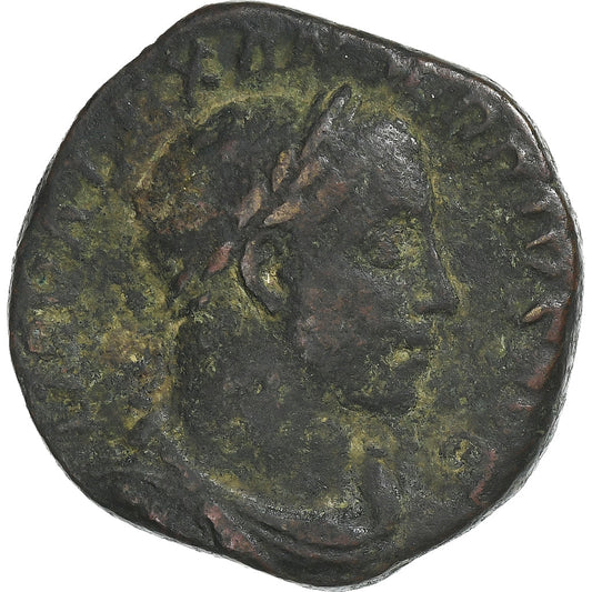Severo Alejandro,
 
 sestercio,
 
 233