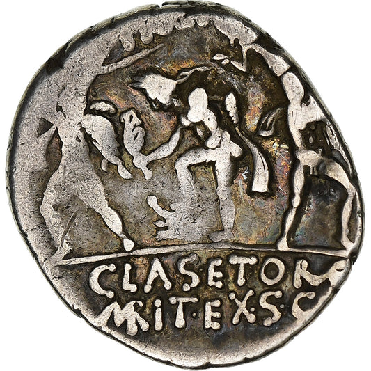 Sexto Pompeyo, Dinar, 37-36 a. C.