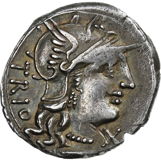 Lucrecia,

Dinar,

136 a. C.