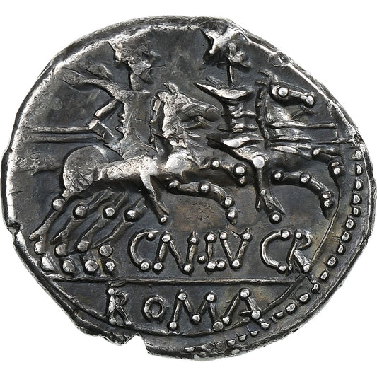 Lucrecia,

Dinar,

136 a. C.